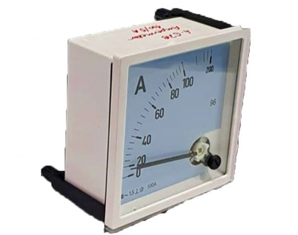 Analogni ampermetar 0–100A – panel mjerač struje