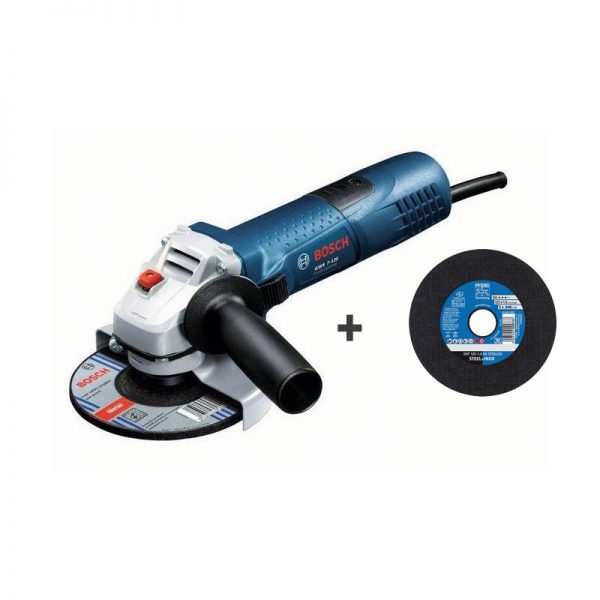 Brusilica BOSCH GWS 7-125 + gratis paket reznih ploča PFERD