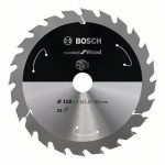 BOSCH list kružne pile za drvo 150x20 mm 24 zuba