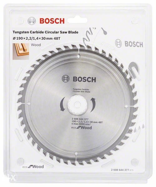 List kružne pile za drvo BOSCH 190 mm 48 zubaca