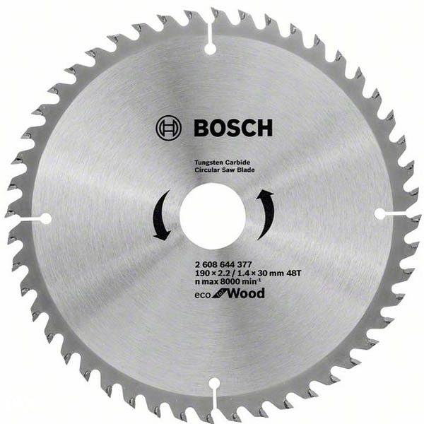 List kružne pile za drvo BOSCH 190 mm 48 zubaca