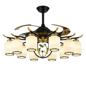 LED luster sa ventilatorom – plafonska rasvjeta sa ventilacijom - Image 1