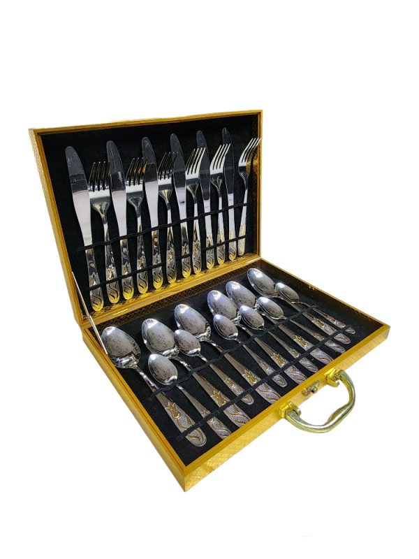 Set pribora za jelo u koferu – luksuzni komplet