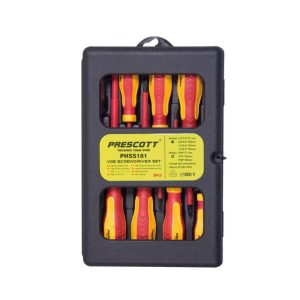 Set električarskih odvijača 8-dijelni – izolirani odvijači za električare