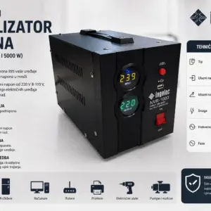 Monofazni stabilizator napona 220V 1000W (220V/110V)