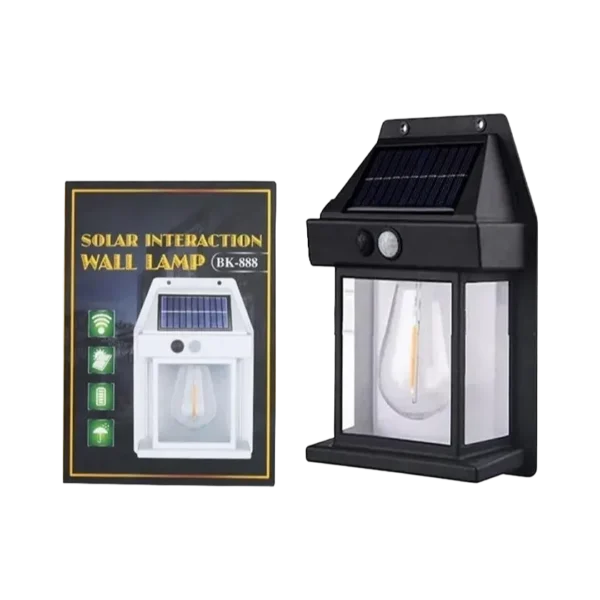 Zidna solarna lampa za vrt sa senzorom 600lm